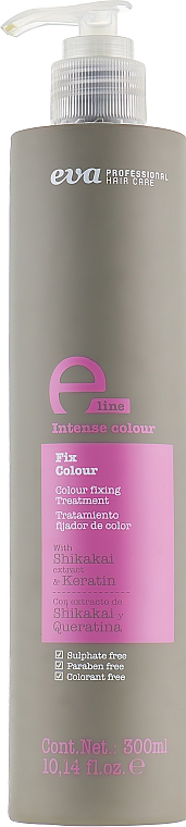 Conditioner für coloriertes Haar zum Schutz der Farbe - Eva Professional E-line Fix Colour Treatment — Bild N2