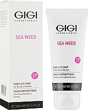 Seife für trockene bis fettige Haut - Gigi Sea Weed Soapless Soap — Bild N1