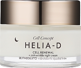 Anti-Falten Nachtcreme für das Gesicht 55+ - Helia-D Cell Concept Cream — Bild N5