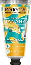 Düfte, Parfümerie und Kosmetik Feuchtigkeitsspendende Creme-Mousse mit Macadamiaöl und Allantoin - Perfecta Sweet Banana