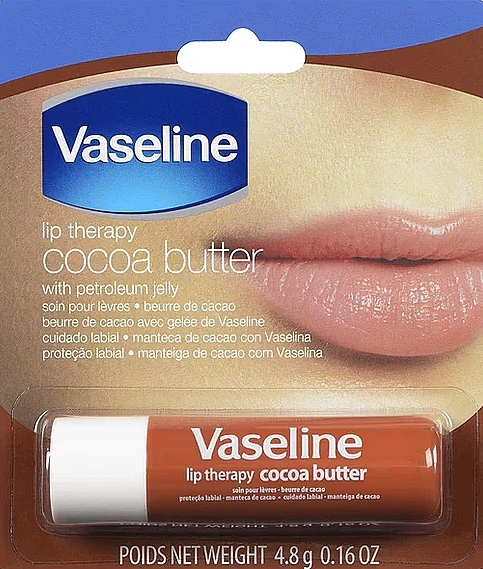 Lippenbalsam - Vaseline Lip Therapy Cocoa Butter  — Bild N1