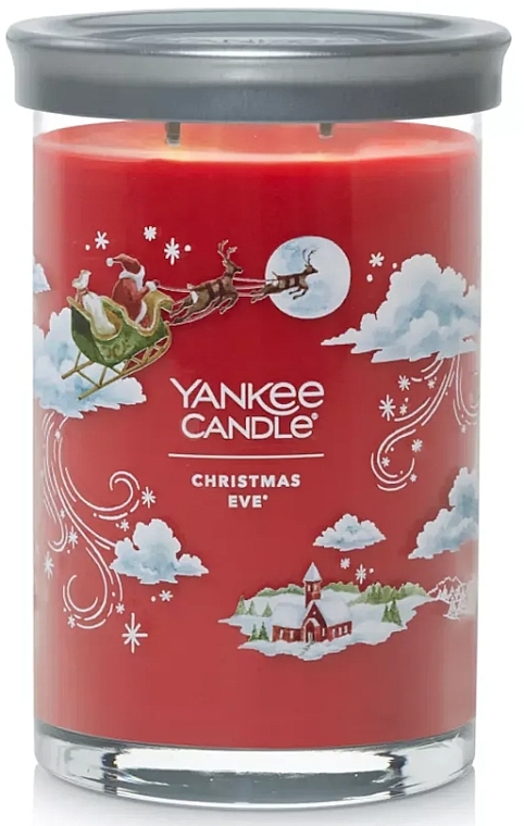 Duftkerze im Glas Christmas Eve 2 Dochte - Yankee Candle Singnature — Bild N1