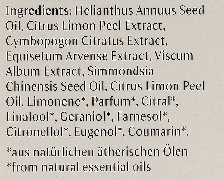 Vitalisierendes Körperöl Lemon & Lemongrass - Dr. Hauschka Lemon Lemongrass Vitalizing Body Oil — Bild N4