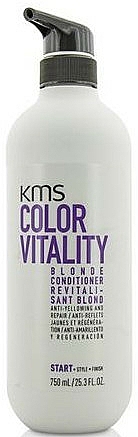 Haarspülung für blondes Haar "Intensive Feuchtigkeit" - KMS California Colour Vitality Blonde Conditioner — Bild N2