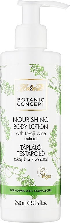 Körperlotion mit Tokaji-Wein-Extrakt - Helia-D Botanic Concept Body Lotion — Bild N1