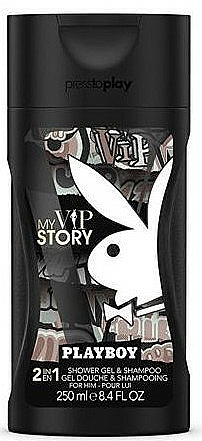 Playboy My VIP Story - 2in1 Duschgel und Shampoo — Bild N1
