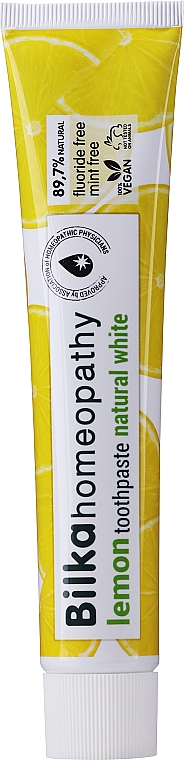 Homöopathische Zahnpasta mit Zitronengeschmack - Bilka Homeopathy Lemon Toothpaste — Foto N1