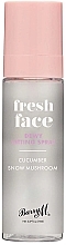 Düfte, Parfümerie und Kosmetik Make-up-Fixierspray - Barry M Fresh Face Dewy Setting Spray Cucumber & Snow Mushroom