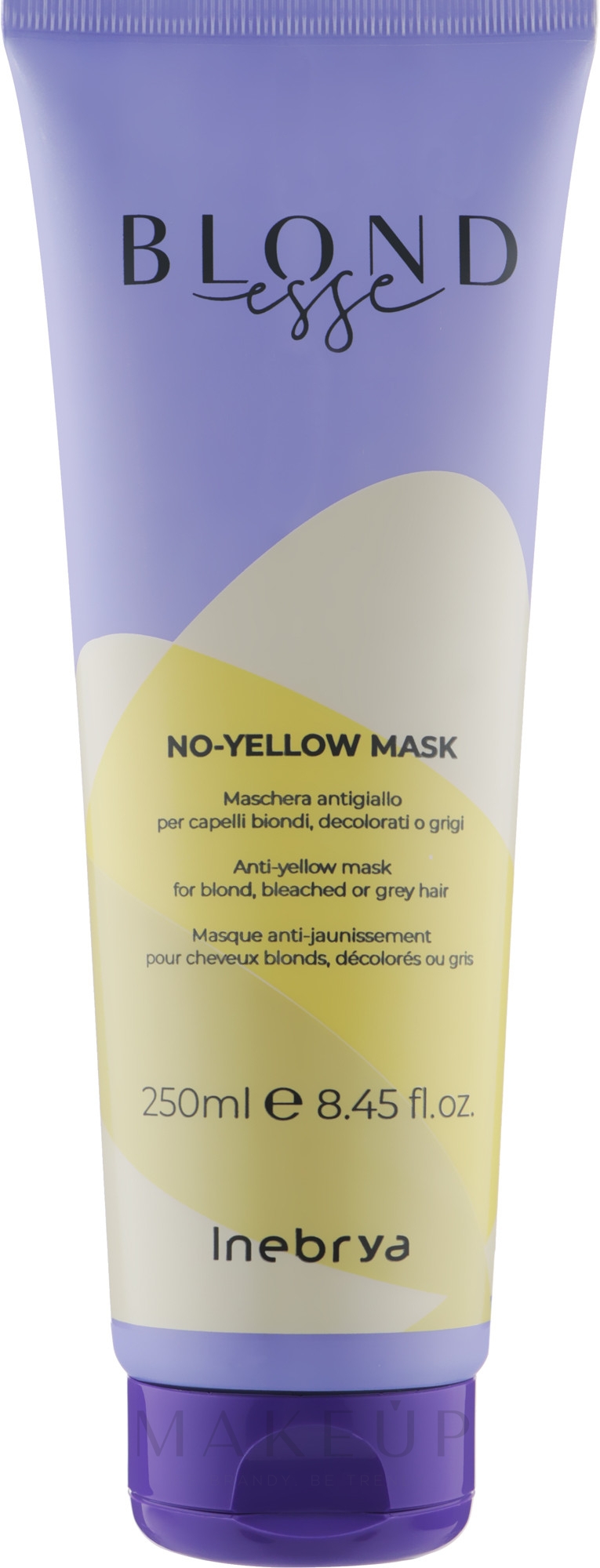 Neutralisierende Maske für blondes Haar - Inebrya Blondesse No-Yellow Mask — Bild 250 ml