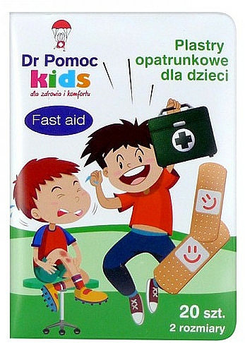 Pflaster für Kinder - Dr Pomoc Kids Fast Aid Patch — Bild N1