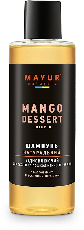 Revitalisierendes natürliches Shampoo für trockenes und geschädigtes Haar mit Mango - Mayur — Bild N1