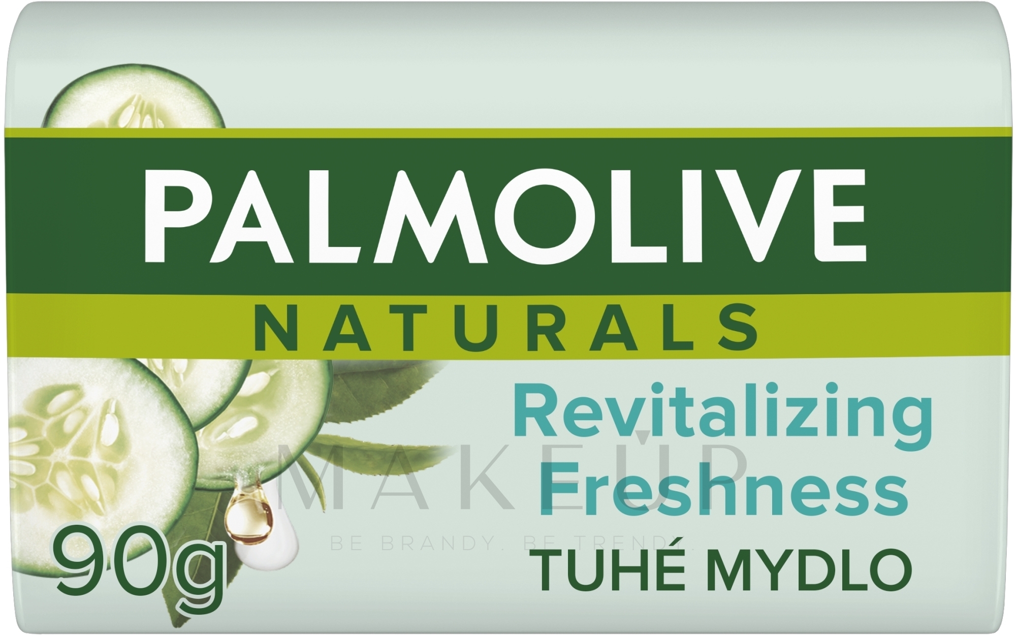 Erfrischende Seife mit Grüntee-Extrakt und Gurke - Palmolive Naturel — Bild 90 g