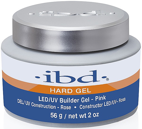 LED/UV Aufbaugel Pink - IBD LED/UV Builder Pink Gel — Bild N1