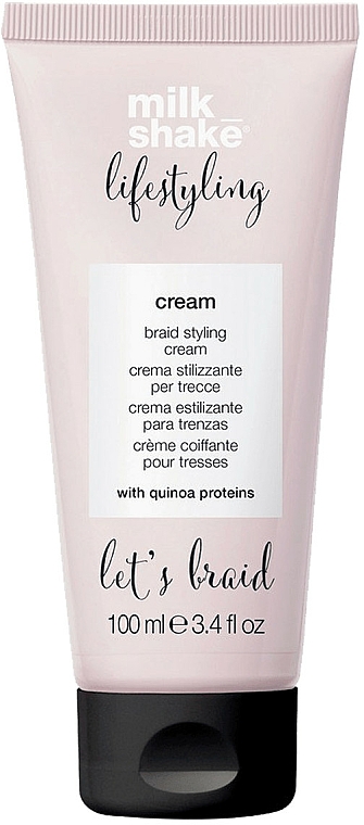 Haarstylingcreme mit Quinoa-Proteinen - Milk Shake Lifestyling Braid Styling Cream — Bild N1
