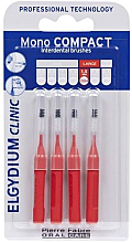 Düfte, Parfümerie und Kosmetik Interdentalbürste rot 4 St. - Elgydium Clinic Brushes Mono Compact Red 1,5mm