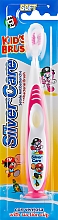 Kinderzahnbürste Kids Brush rosa - Silver Care — Bild N1