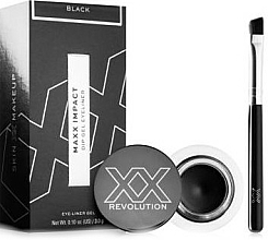 Düfte, Parfümerie und Kosmetik Cremiger Eyeliner - XX Revolution Maxx Impact Gel Eyeliner