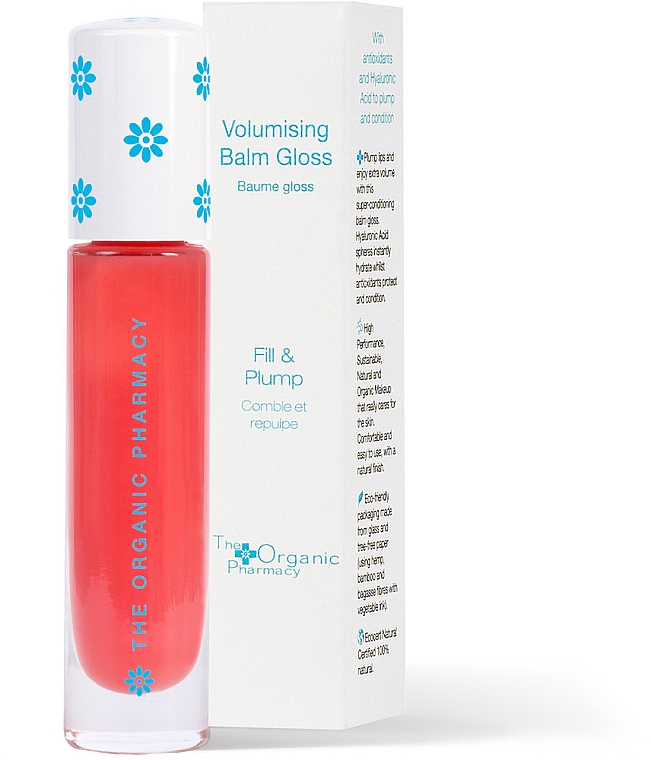 Lipgloss - The Organic Pharmacy Volumising Balm Gloss — Bild N2