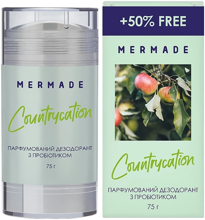 Mermade Countrycation - Parfümiertes probiotisches Deodorant — Bild N1