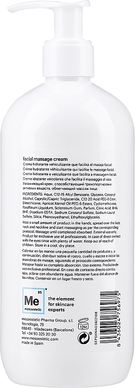 Gesichtsmassagecreme - Mesoestetic Facial Massage Cream — Bild N2
