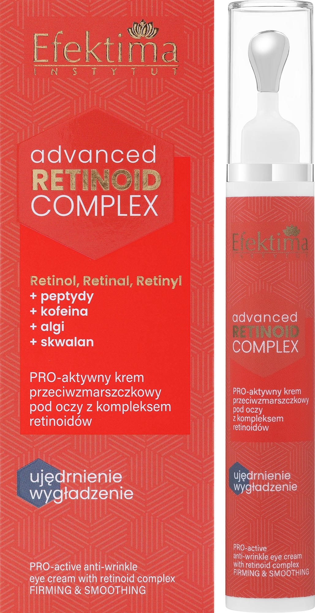 Anti-Falten-Creme für die Augenpartie - Efektima Advanced Retinoid Complex — Bild 15 ml