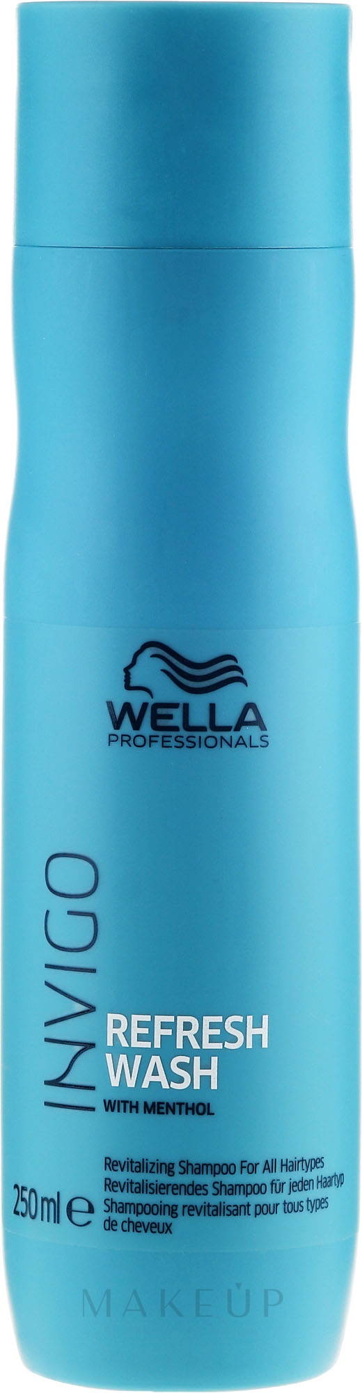 Regenerierendes Shampoo für alle Haartypen - Wella Professionals Invigo Balance Refresh Wash Revitalizing Shampoo — Bild 250 ml