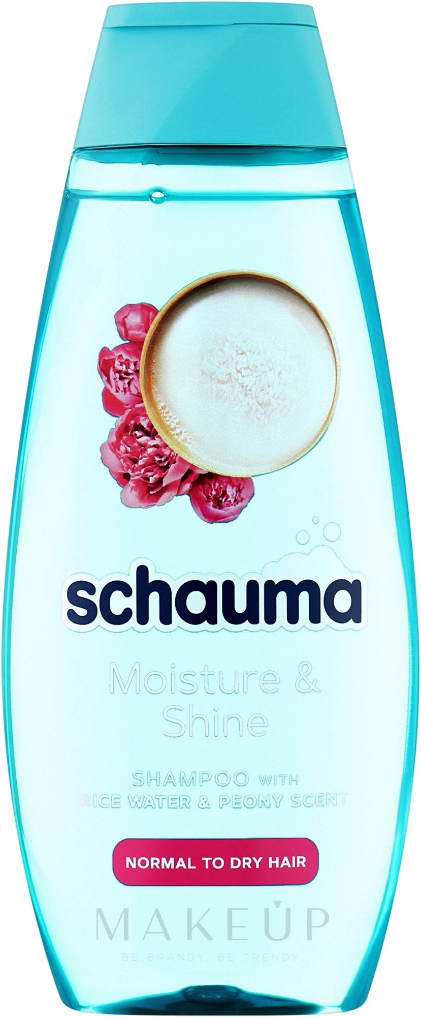 Shampoo für normales bis trockenes Haar - Schauma Moisture & Shine Shampoo — Bild 400 ml