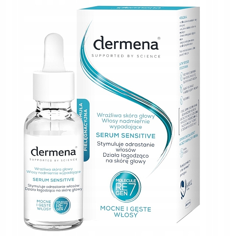 Stimulierendes Serum für das Haarwachstum - Dermena Serum Sensitve — Bild N1