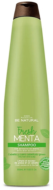 Shampoo für fettiges Haar - Be Natural Fresh Menta Shampoo — Bild N1