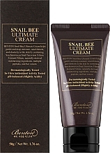 Creme mit fermentiertem Schneckenschleim und Bienengift - Benton Snail Bee Ultimate Cream — Bild N2
