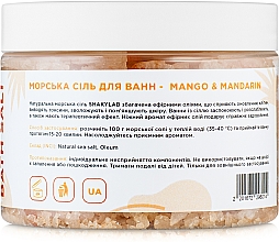 Badesalz Mango & Mandarin - SHAKYLAB Natural Bath Salt — Bild N4