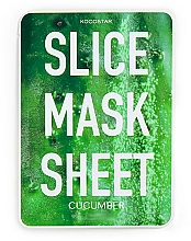 Düfte, Parfümerie und Kosmetik Pflegende Tuchmaske mit Gurkenextrakt - Kocostar Slice Mask Sheet Cucumber