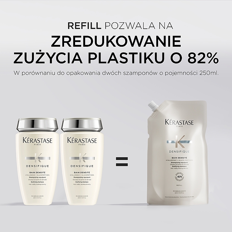 Shampoo-Bad zur Verbesserung der Haardichte (Refill) - Kerastase Densifique Bain Densite Shampoo  — Bild N7