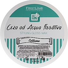 Düfte, Parfümerie und Kosmetik Haarstylingwachs - Firstline Professional Water-based Styling Wax Cera ad Acqua Fissativa