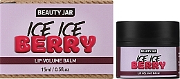 Lippenbalsam - Beauty Jar Ice Ice Berry Lip Volume Balm  — Bild N1