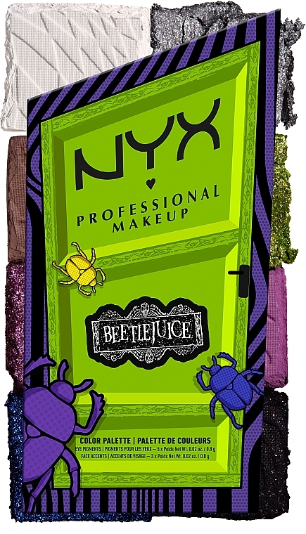 Make-up Palette - NYX Professional Makeup Beetlejuice Color Palette  — Bild N3