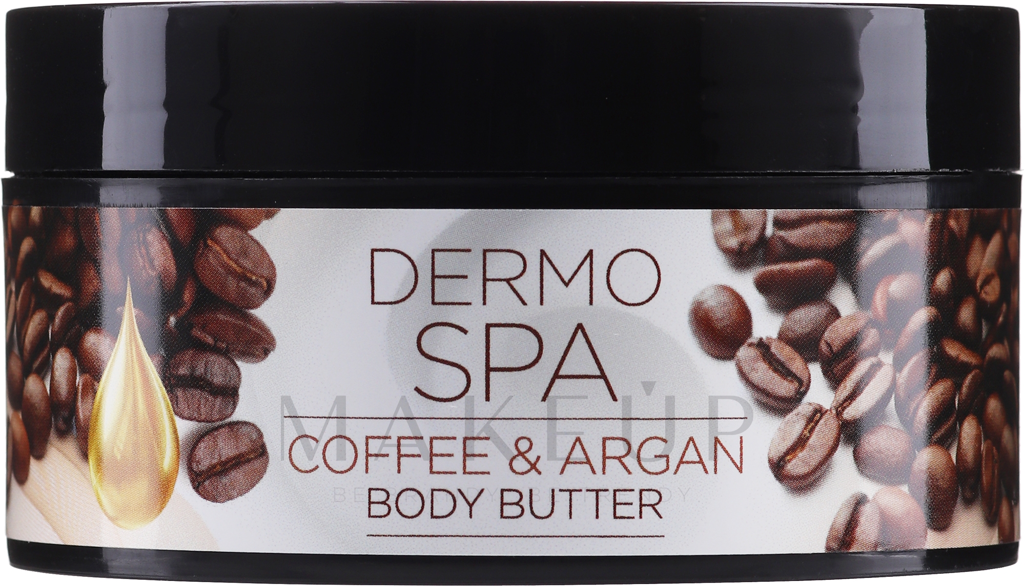 Körperbutter mit Kaffee und Argan - Revers Pure Essence Dermo Spa Coffee & Argan Body Butter — Bild 200 ml
