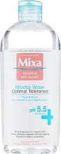 Düfte, Parfümerie und Kosmetik Beruhigendes Mizellenwasser für trockene und reaktive Haut - Mixa Optimal Tolerance Micellar Water
