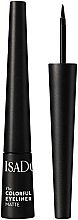 Flüssiger Eyeliner - IsaDora The Colorful Eyeliner Matte  — Bild N1