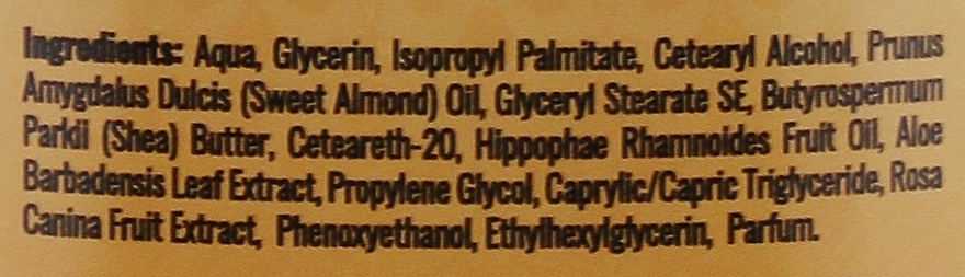 Körperlotion mit Bio Sanddornöl - GlySkinCare Organic Seaberry Oil Body Lotion — Bild N2