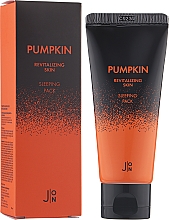 Düfte, Parfümerie und Kosmetik Gesichtsmaske mit Kürbis für die Nacht - J:ON Pumpkin Revitalizing Skin Sleeping Pack