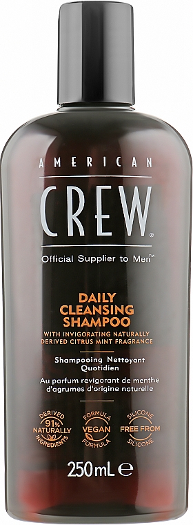 Reinigendes Shampoo für den täglichen Gebrauch - American Crew Daily Cleansing Shampoo — Bild N1