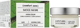 Feuchtigkeitsspendende Gesichtscreme mit Antioxidantien - Comfort Zone Sacred Nature Hydra Cream — Bild N2