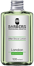 Düfte, Parfümerie und Kosmetik Beruhigende After-Shave-Lotion - Barbers London Aftershave Lotion