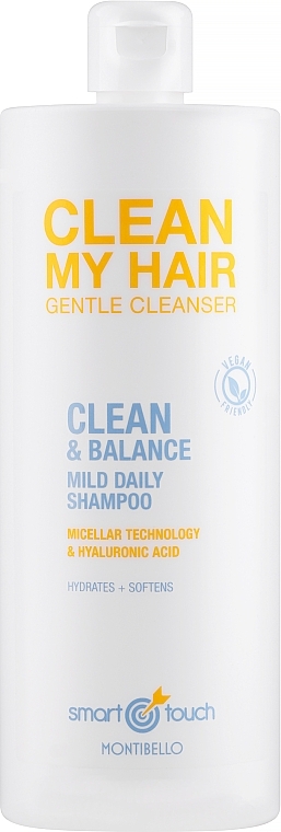 Mizellenshampoo mit Hyaluronsäure - Montibello Smart Touch Clean My Hair — Bild N2
