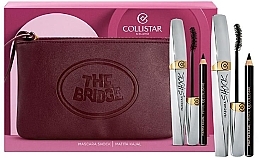 Düfte, Parfümerie und Kosmetik Collistar Cofanetto Mascara Shock Nero - Collistar Cofanetto Mascara Shock Nero (mascara/8ml + eye/pencil/1.2g + pouch)