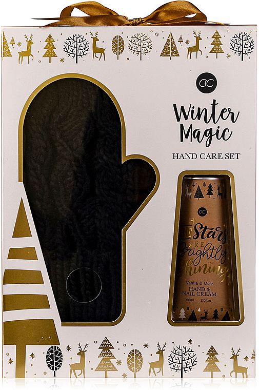 Handpflegeset - Accentra Winter Magic Hand Care Set (Handcreme 60ml + Handschuhe) — Bild N1
