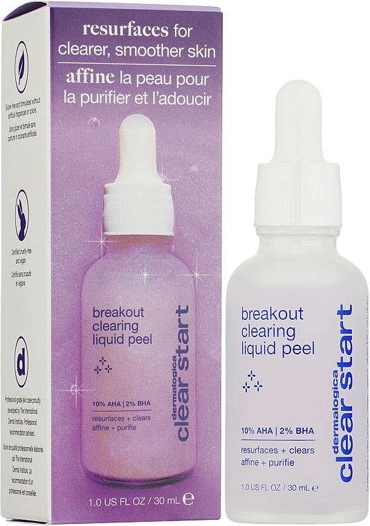 Reinigendes flüssiges Gesichtspeeling - Dermalogica Breakout Clearing Liquid Peel — Bild N2