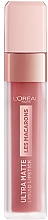 Düfte, Parfümerie und Kosmetik Matter flüssiger Lippenstift - L'Oreal Paris Les Macarons Ultra Matte Liquid Lipstick