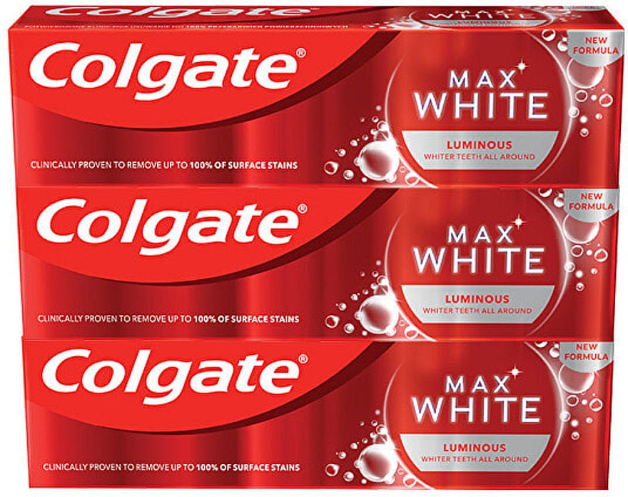 Zahnpasta - Colgate Max White Luminous Toothpaste — Bild N1